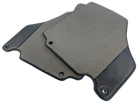 Floor Mats For Ferrari 360 Modena 1999-2005 Gray With Carbon Fiber Leather - AutoWin