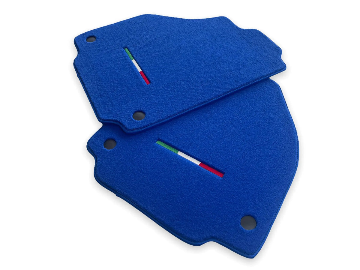 Floor Mats For Ferrari 458 GT2 2012-2015 Blue Autowin Brand Italian Edition
