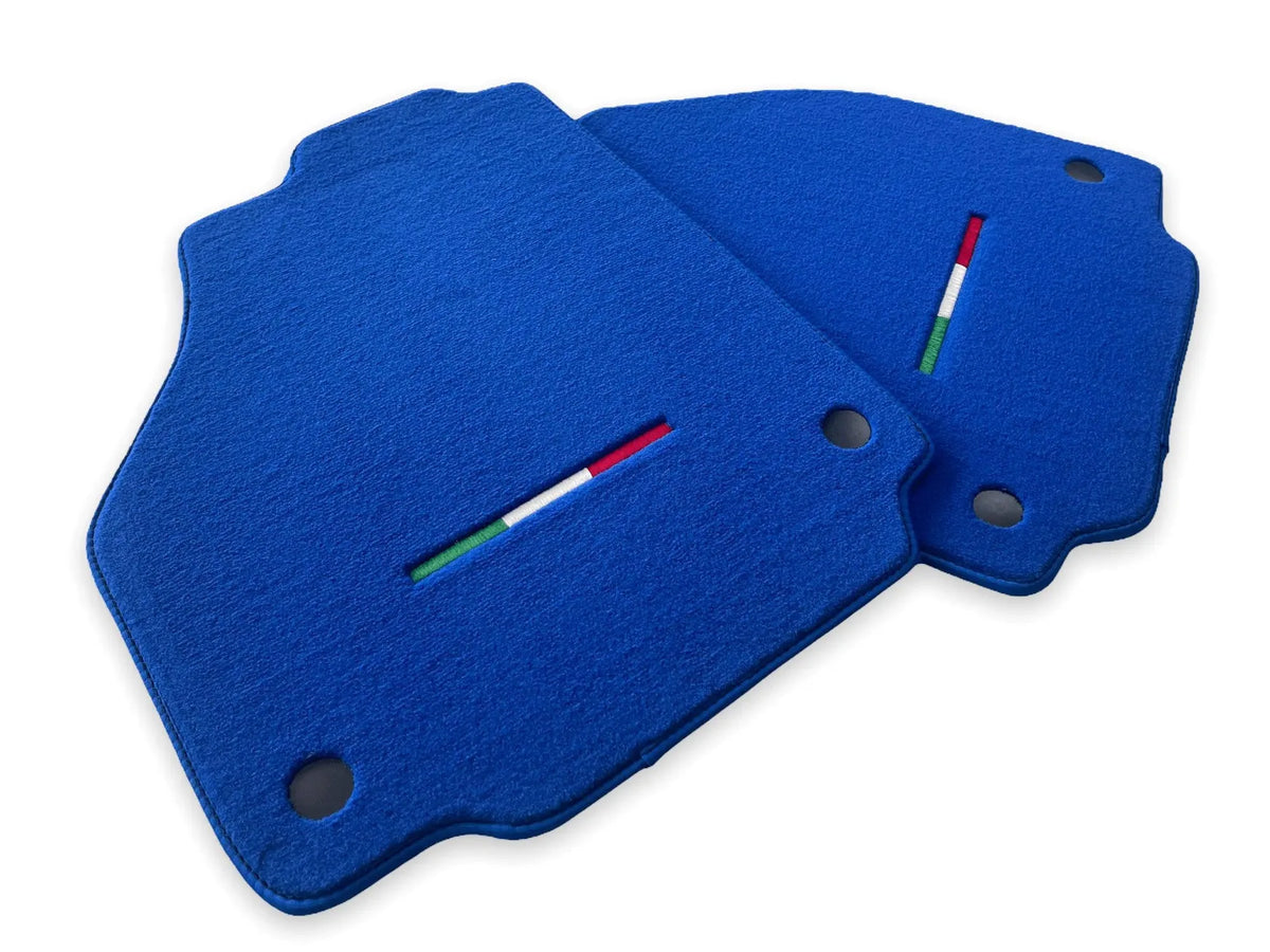 Floor Mats For Ferrari 458 GT2 2012-2015 Blue Autowin Brand Italian Edition