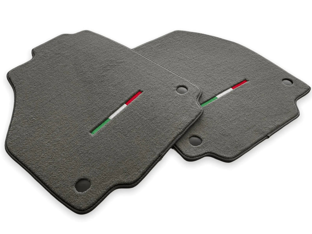Floor Mats For Ferrari 458 GT2 2012-2015 Gray Autowin Brand Italian Edition