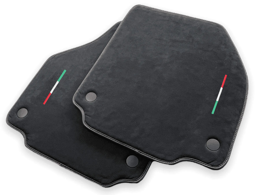 Floor Mats For Ferrari 458 Italia 2009-2015 Alcantara Leather - AutoWin