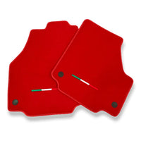 Floor Mats for Ferrari 458 Italia (2009-2015) Red Autowin Brand Italian Edition