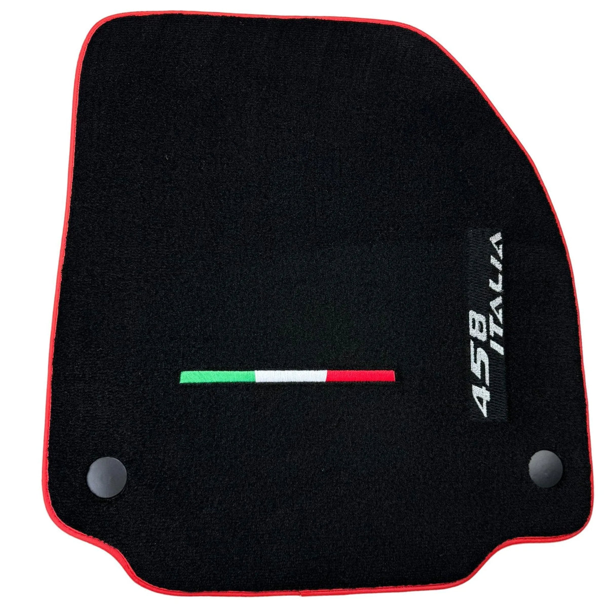 Floor Mats for Ferrari 458 Italia (2009-2015) with Red Trim - AutoWin