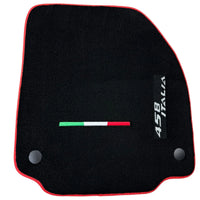 Floor Mats for Ferrari 458 Italia (2009-2015) with Red Trim - AutoWin