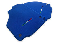 Floor Mats For Ferrari 458 Spider 2012-2015 Blue Autowin Brand Italian Edition