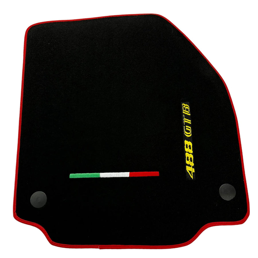 Floor Mats For Ferrari 488 GTB 2015-2022 - AutoWin