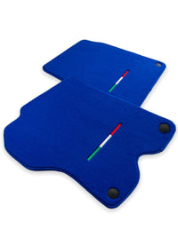 Floor Mats For Ferrari California 2008-2014 Blue Color - AutoWin