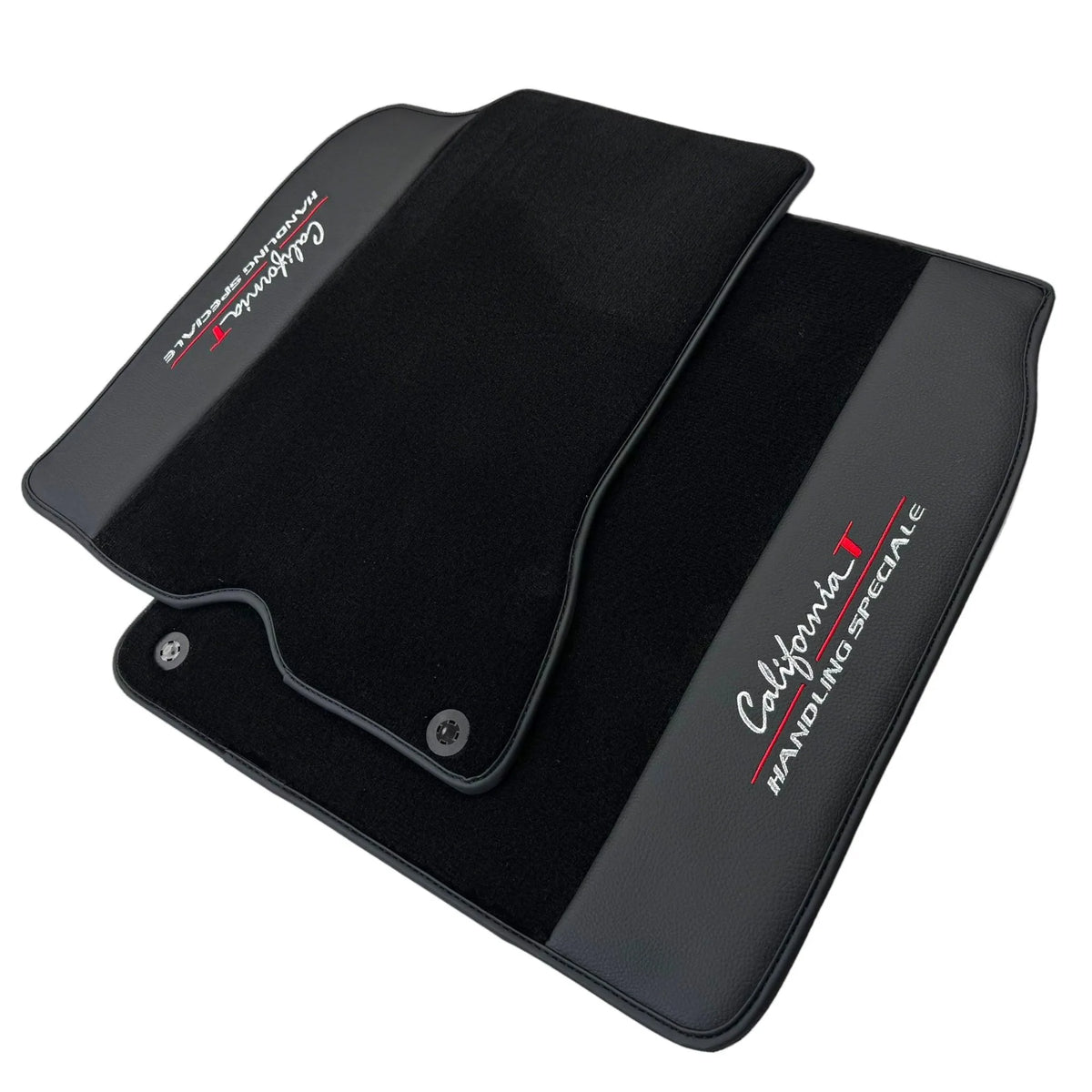 Floor Mats for Ferrari California T (2015-2018) with Leather | Handling Speciale - AutoWin