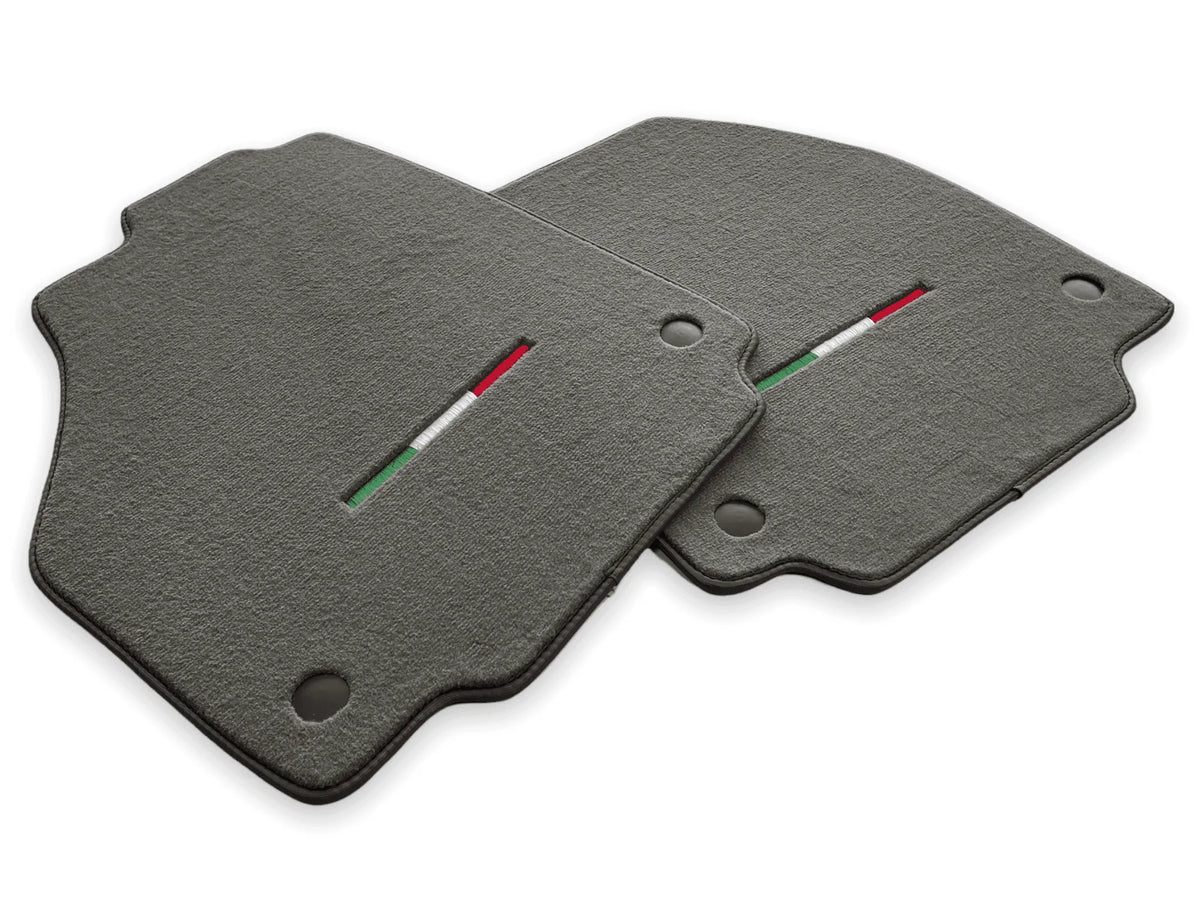Floor Mats For Ferrari F8 Spider 2019-2023 Gray Italian Edition