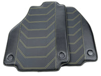 Floor Mats For Ferrari F8 Tributo (2019-2023) Yellow Sewing