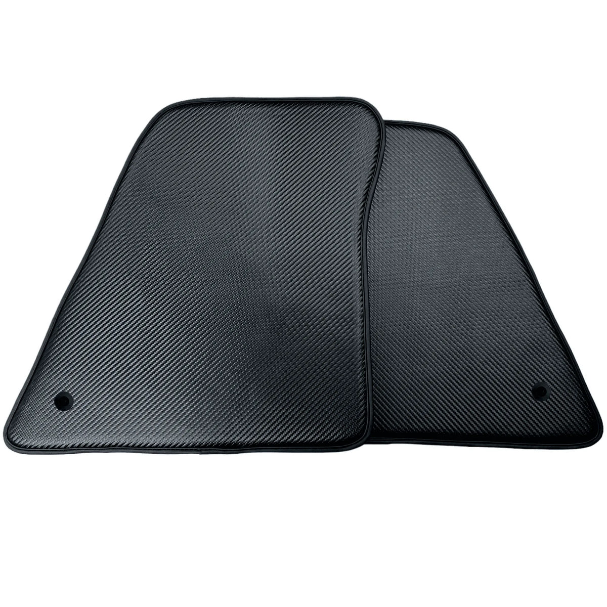 Floor Mats for Ferrari SF90 Stradale (2019-2024) Made From Carbon Fiber Leather
