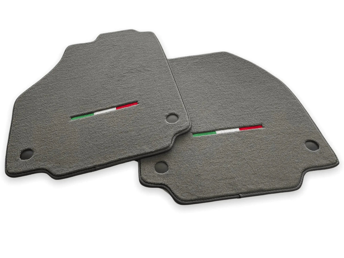 Floor Mats For Ferrari Spider 2012-2015 Gray Autowin Brand Italian Edition