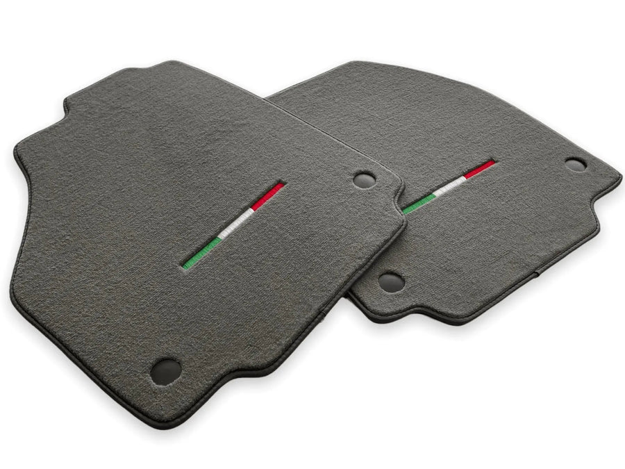 Floor Mats For Ferrari Spider 2012-2015 Gray Autowin Brand Italian Edition