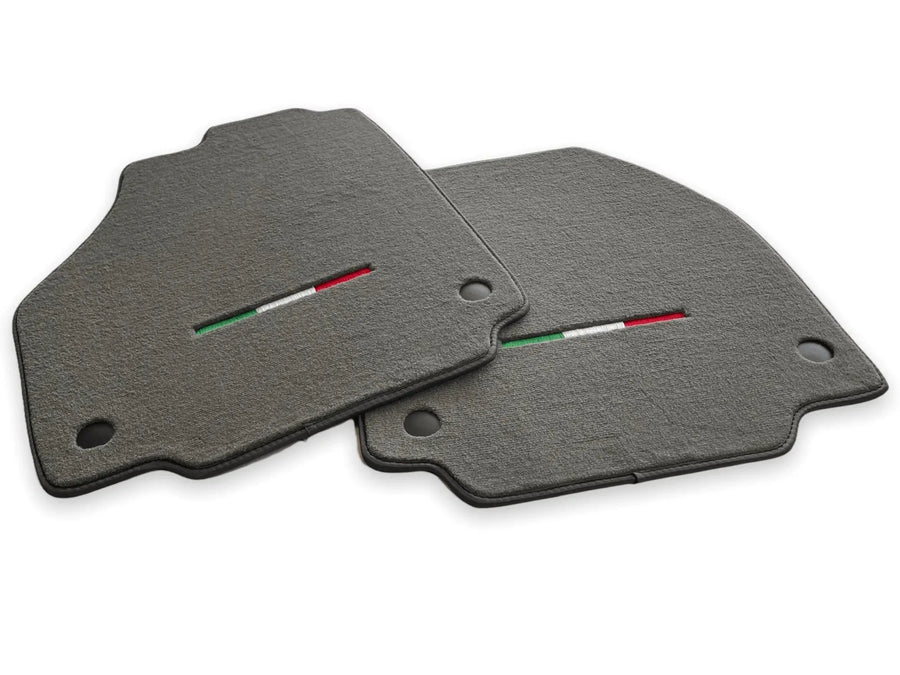 Floor Mats For Ferrari Spider 2012-2015 Gray Autowin Brand Italian Edition
