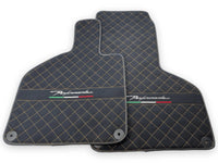 Floor Mats for Lamborghini Huracan Perfomante Alcantara Leather - AutoWin