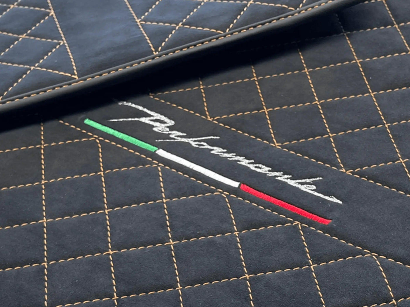 Floor Mats for Lamborghini Huracan Perfomante Alcantara Leather - AutoWin
