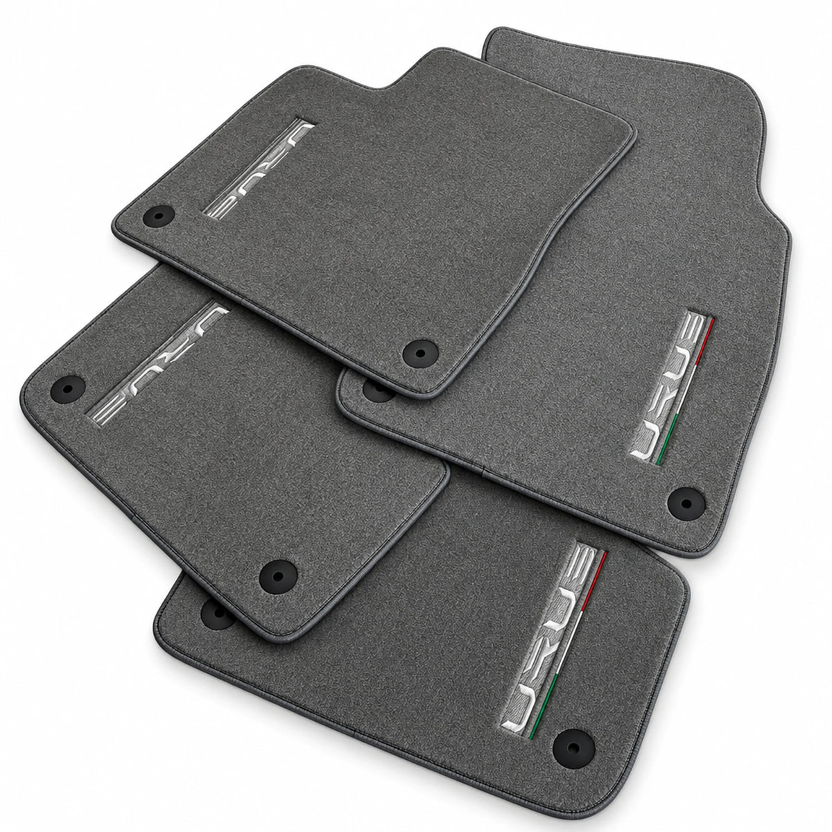 Floor Mats For Lamborghini Urus Gray Tailored Carpets - AutoWin