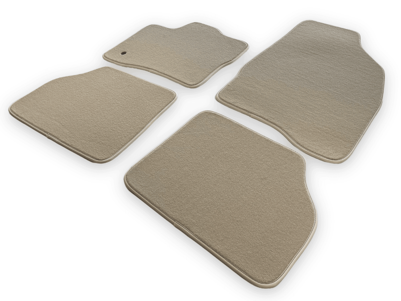 Floor Mats for Lincoln Aviator (2019-2024) Beige Tailored Carpets - AutoWin