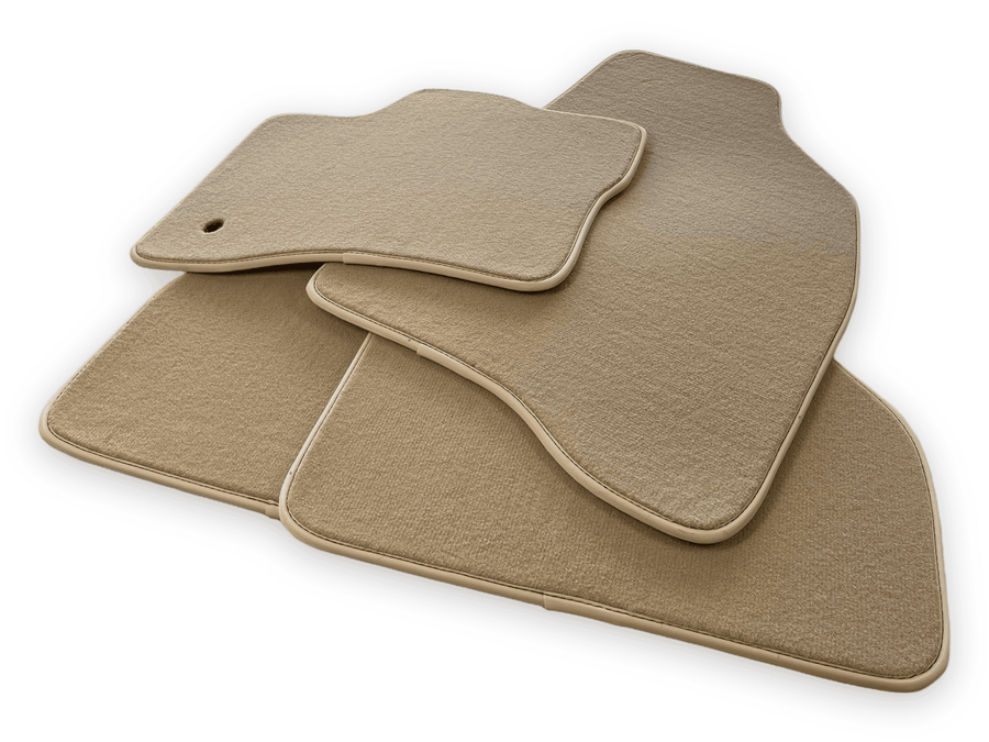 Floor Mats for Lincoln Continental (2017-2020) Sedan Beige Tailored Carpets - AutoWin