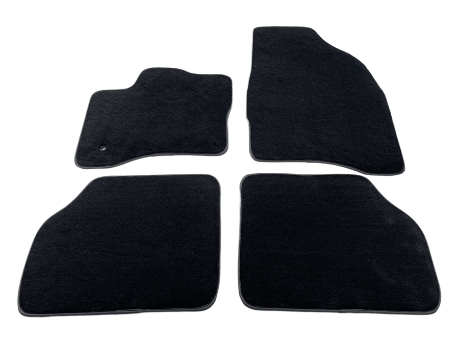 Floor Mats for Lincoln Continental (2017-2020) Sedan Black Tailored Carpets - AutoWin