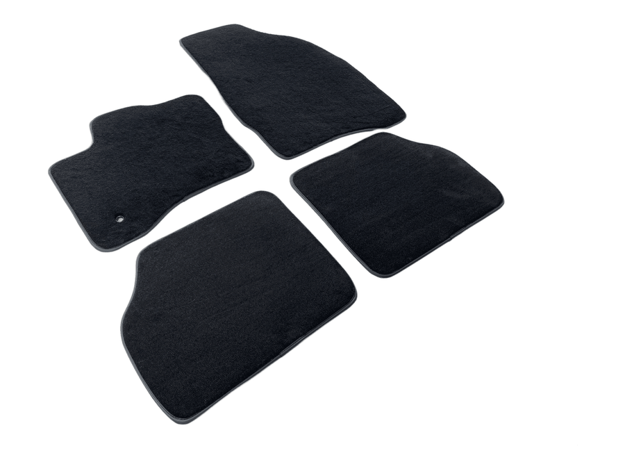 Floor Mats for Lincoln Continental (2017-2020) Sedan Black Tailored Carpets - AutoWin
