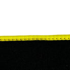 Floor Mats For McLaren 720S Black Tailored With Yellow Trim - AutoWin
