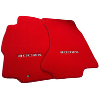 Floor Mats For Nissan 300ZX - Z32 (1990-1996) Tailored Red Carpets - AutoWin