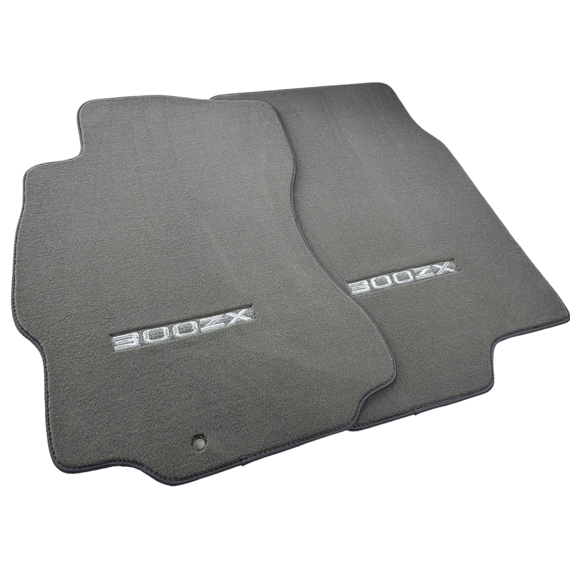 Floor Mats For Nissan 300ZX - Z32 (1990-2000) Tailored Gray Carpets - AutoWin