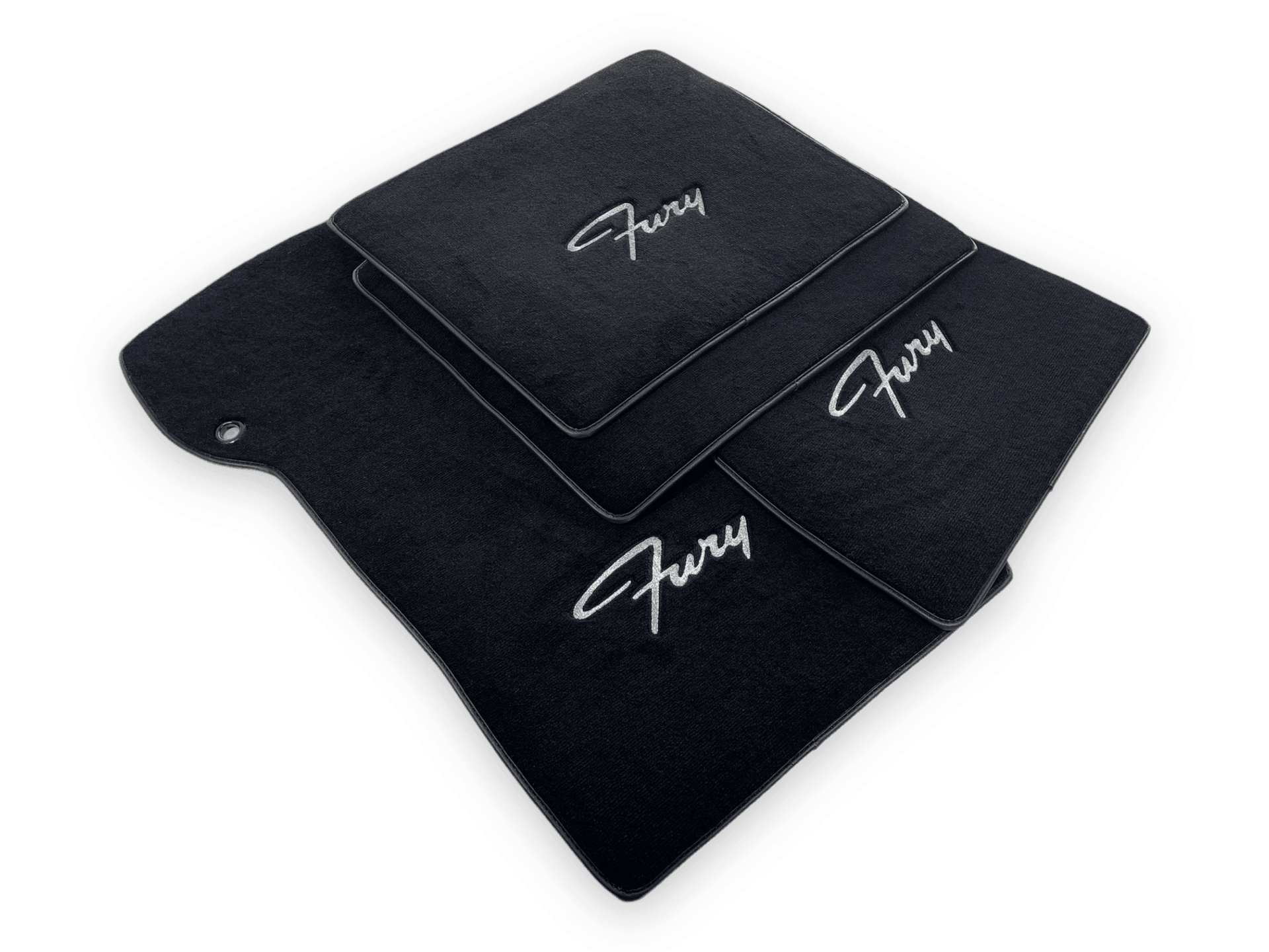 Floor Mats For Plymouth Fury 1957-1968 Black - AutoWin
