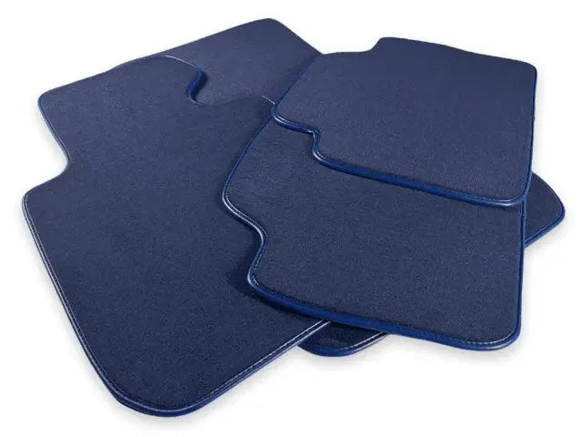 Floor Mats For Rolls Royce Ghost Series II (2021-2024) Dark Blue - AutoWin