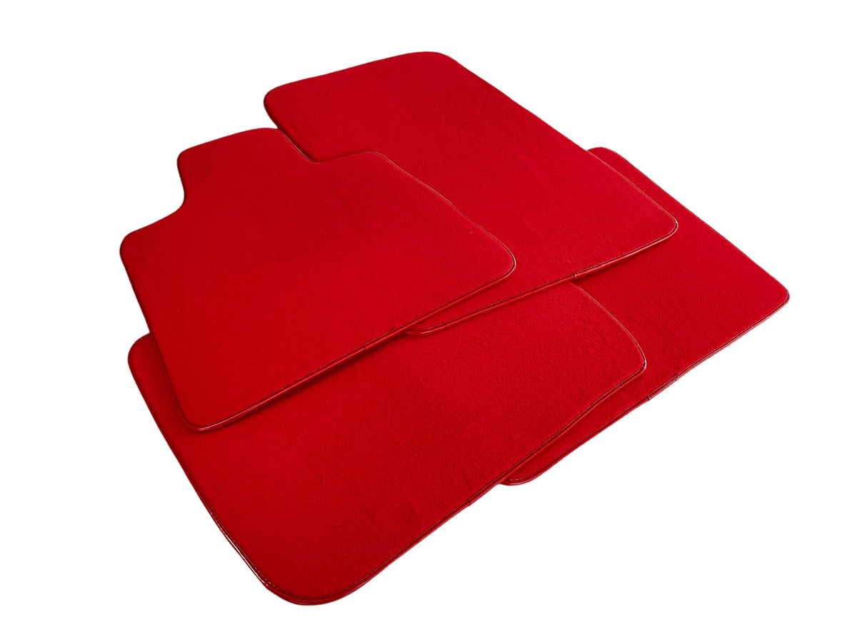 Floor Mats For Rolls Royce Ghost Series II (2021-2024) Red - AutoWin