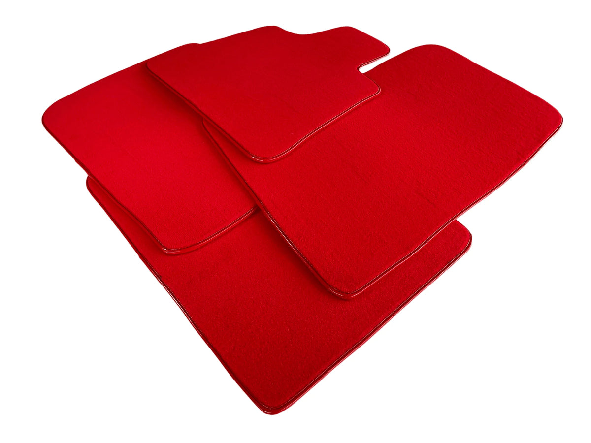 Floor Mats For Rolls Royce Ghost Series II (2021-2024) Red - AutoWin