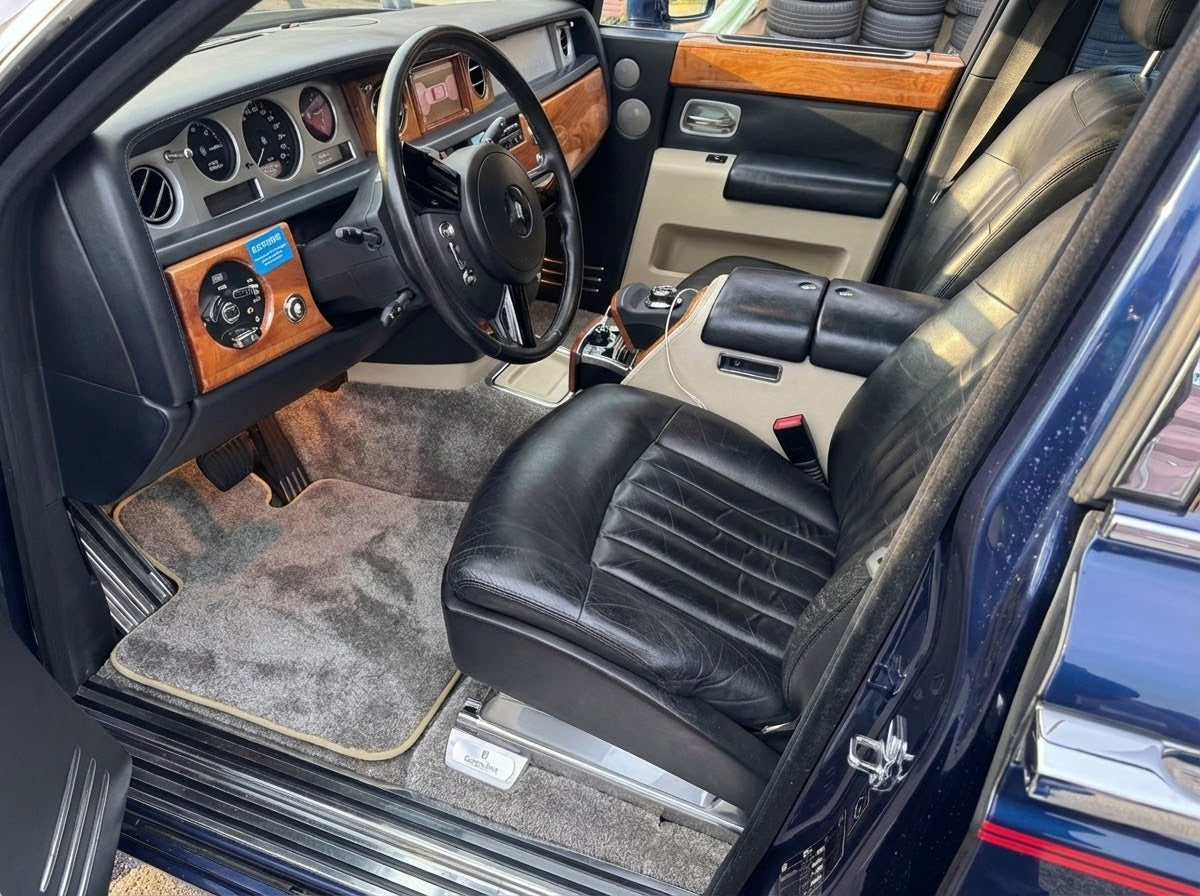 Floor Mats For Rolls Royce Phantom 2003–2016 Beige Rovbut