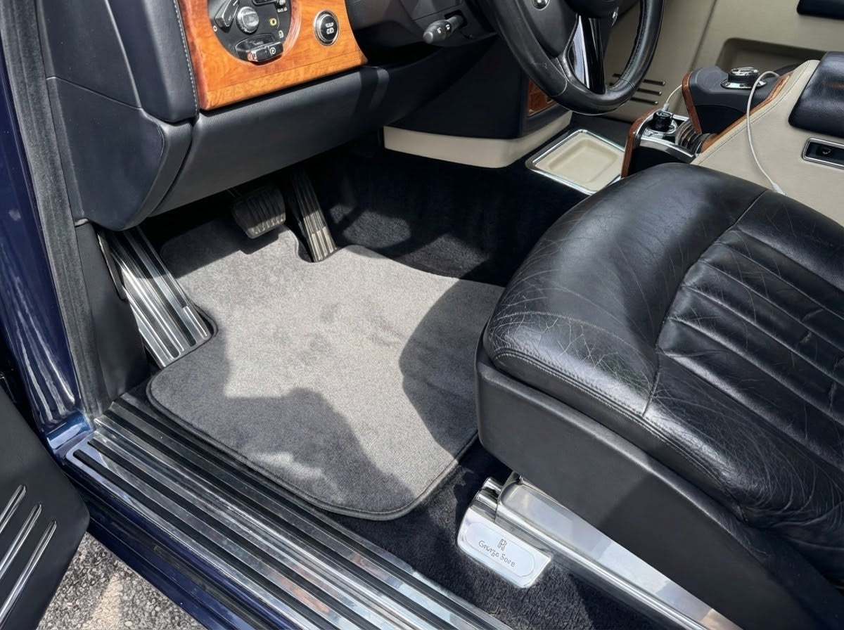 Floor Mats For Rolls Royce Phantom Drophead Coupe 2007–2016 Gray