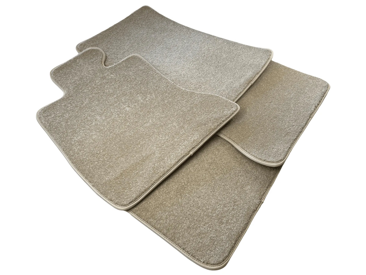 Floor Mats For Rolls Royce Phantom VIII (2017-2024) Beige Luxury Quality - AutoWin