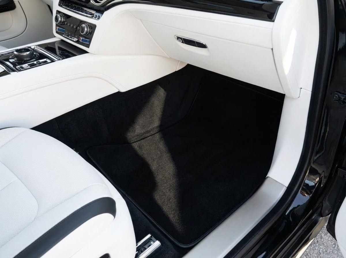 Interior look of floor mats for Floor Mats For Rolls Royce Spectre (2023-2024) Black