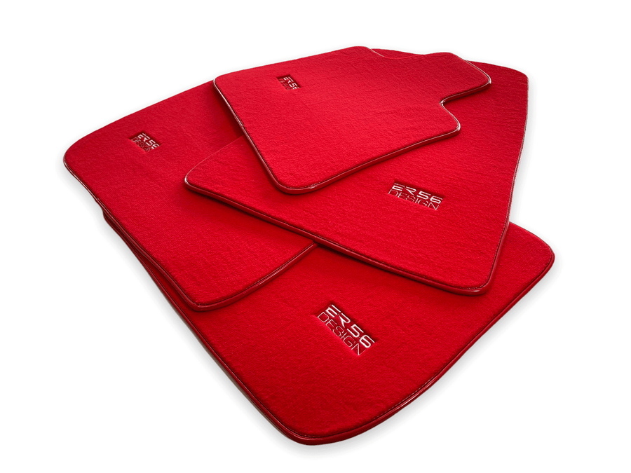 Floor Mats For Rolls Royce Spectre (2023-2024) Red ER56 Design - AutoWin