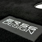 Floor Mats for Tesla Model X - 7 Seats (2016-2024) Black Tailored Carpets ER56 Design - AutoWin