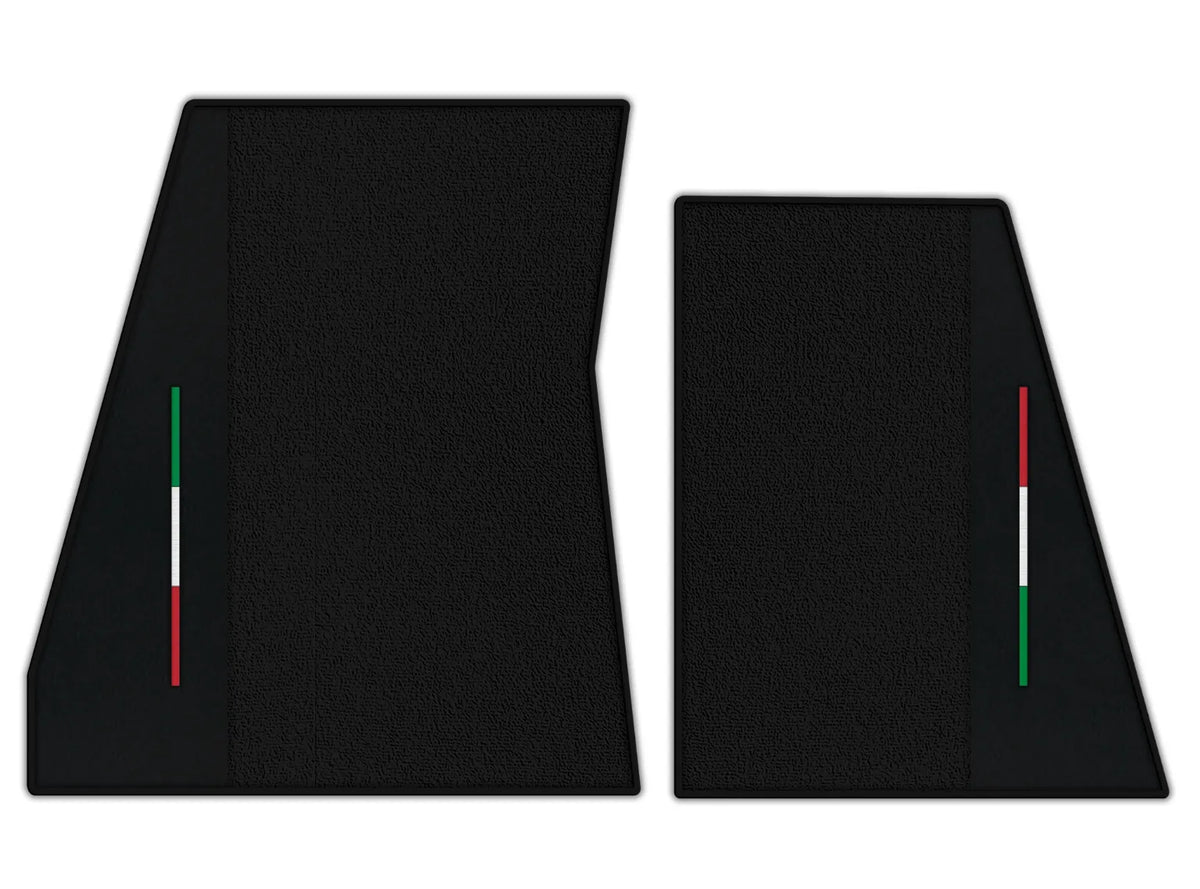 Floor Mats From Carpet With Leather for Ferrari F80 - Italy Collection
