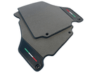 Floor Mats For Ferrari 360 Modena 1999-2005 Gray With Carbon Fiber Leather - AutoWin