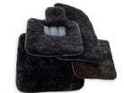 Genuine Sheepskin Floor Mats Bentley Flying Spur (2005-2013) Er56 Design Brand - AutoWin