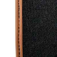 Ginger Color Sheepskin Floor Mats for Rolls-Royce Shadow (1965-1977) - AutoWin