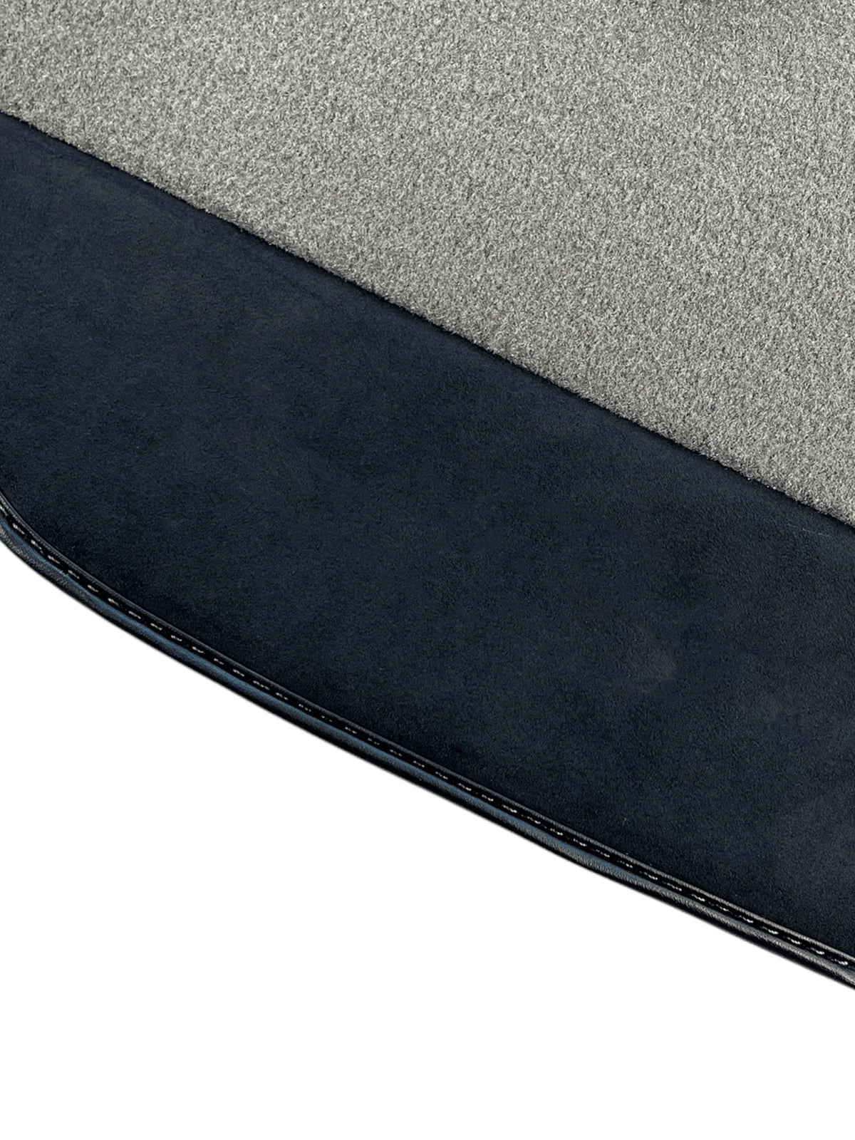 Gray Floor Mats For Ferrari F8 Spider 2019-2022 With Alcantara Leather - AutoWin