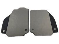 Gray Floor Mats For Ferrari F8 Tributo 2019-2022 With Alcantara Leather - AutoWin