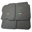 Gray Floor Mats For Ferrari GTC4 Lusso (2016-2023) Italian Edition - AutoWin