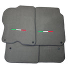 Gray Floor Mats For Ferrari GTC4 Lusso (2016-2023) Italian Edition - AutoWin