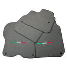 Gray Floor Mats For Ferrari GTC4 Lusso (2016-2023) Italian Edition - AutoWin