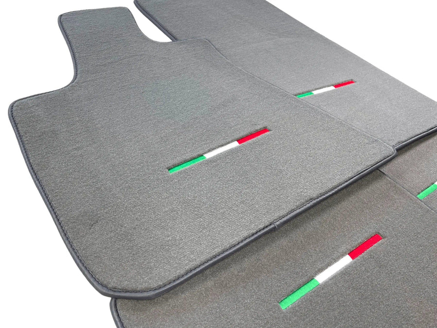 Gray Floor Mats For Maserati Levante (2017-2023) Italy Edition - AutoWin