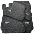 Gray Floor Mats For Mercedes Benz E-Class W213 Sedan (2016-2020) Hybrid | ER56 Design - AutoWin