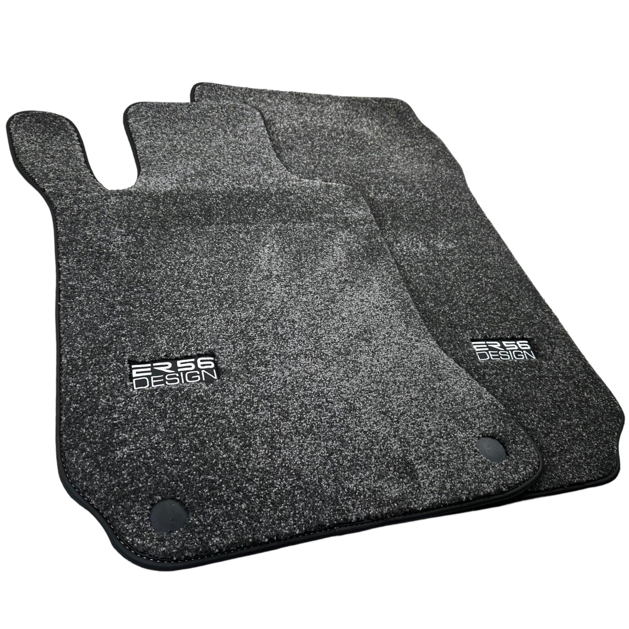 Gray Floor Mats For Mercedes Benz E-Class W213 Sedan (2016-2020) Hybrid | ER56 Design - AutoWin
